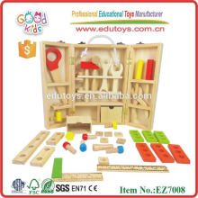 Hot sale carpenter set wooden toys kit